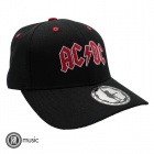 Lippis: AC/DC - Black & Red Logo Cap