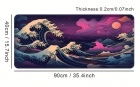 Hiirimatto: Colourful Wave (40x90cm)