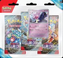 Pokemon TCG: SV7 Stellar Crown - 3-Pack Blister (Tinkaton)