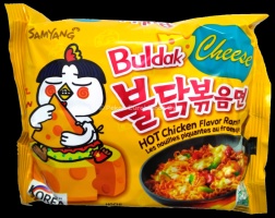 Ramen snack: BULDAK Juusto Hot Chiken Nuudeli (140g)