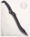 LARP Aseistus: Duath Dagger (Purple)
