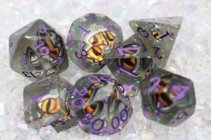 Noppasetti: Venom Dragon Eye RPG Dice Set (7)