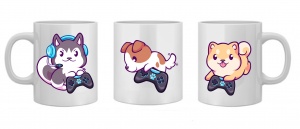 Muki: Gamer Dogs - Doggos in Control (350ml)