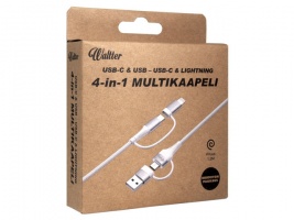 Waltter Eco 4-in-1 Multikaapeli (1,2m)