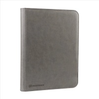 Rebinder: Toploader Binder Zipped (9-Pocket, Grey)