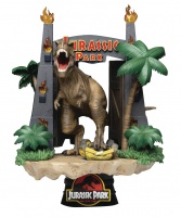 Jurassic Park: D-stage - Diorama Park Gate (15cm)