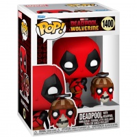 Funko Pop! Marvel: Deadpool & Wolverine - Deadpool With Headpool