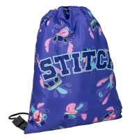 Reppu: Disney - Stitch, Blue Gym Bag (39cm)