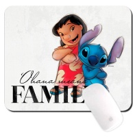 Hiirimatto: Disney 100th Anniversary - Lilo & Stitch, White BG