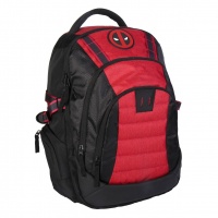 Reppu: Deadpool - Costume Backpack, Red/Black (46cm)