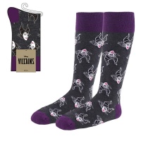 Sukat: Disney - Villains, Grey/Purple (36/41)