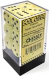 Noppasetti: Chessex Opaque  Polyhedral Pastel Yellow (12)