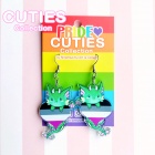 Korvakorut: Cuties Pride 2024 - Ace Dragon Earrings (4.5cm) (Niramuchu)