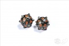 Polyhero Warrior: D20 Spiked Balls Steel Grey (2)