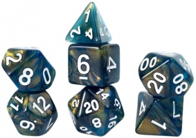 Noppasetti: Sirius Dice Treasure Series - Onyx (7)