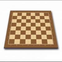 Shakkilauta: Chess Board Walnut No.2 (39x39cm)