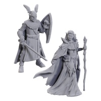 D&D Nolzurs Marvelous Miniatures: 50th Anniv. Elves, Unpainted