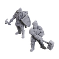 D&D Nolzurs Marvelous Miniatures: 50th Anniv. Dwarves, Unpainted