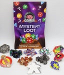 Epic Mystery Loot Mini Metal Rpg Set + Enamel Pin (Satunnainen)