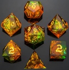 Noppasetti: Captured Magic Sharp Edge Resin - Orange Green Layered (7)