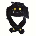 Pipo: Cute Bat Beanie With Moving Ears (Black)