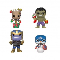 Funko Pop! Marvel: Holiday 4-pack