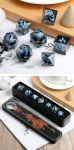 Noppasetti: Dragons Eye Dice Set - Blue (7)