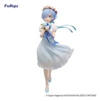 Figu: Re:zero - Trio-try-it, Rem Bridesmaid (21cm)