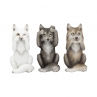 Nemesis: Three Wise Wolves, 3kpl (10cm)