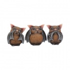 Nemesis: Three Wise Bats, 3-pack (8.5cm)