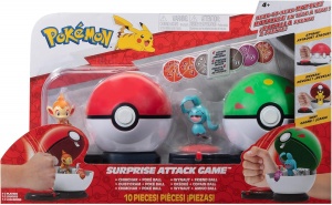 Pokemon: Surprise Attack Game (Chimchar+Poke B, Wynaut+Friend B)