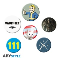 Pinssi: Fallout - Badge Pack (6)