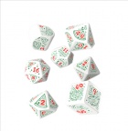 Noppasetti: Pizza Dice Set - Pepperoni (7)