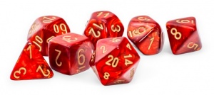 Chessex: Dice Set - Scarab Mega-hedral (7)