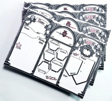 Mrk Borg: Slav Borg Character Sheets Notebook