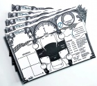 Mrk Borg: Slav Borg Wheels Sheets Notebook