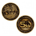 Dungeons & Dragons: 50th Anniversary Antique Gold Coin