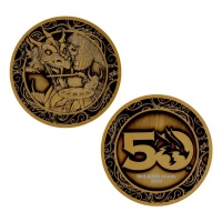 Dungeons & Dragons: 50th Anniversary Antique Gold Coin