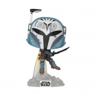 Funko Pop! Star Wars: Mandalorian - Bo-katan, Darksaber,Jet Pack