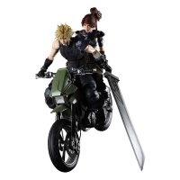 Figu: Final Fantasy VII Remake Play Arts KaiJessie, Cloud & Bike