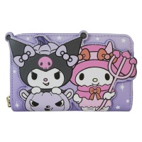 Lompakko: Loungefly Sanrio - Kuromi Pumpkin Wallet (15x10cm)