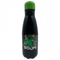 Juomapullo: Minecraft - Boom Black, Stainless Steel (500ml)