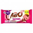 Suklaalevy: Aero Strawberry Chocolate Sharing Bar (90g)