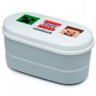 Minecraft Lunch Box + Cutlery