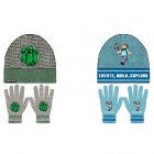 Minecraft Hat And Gloves Assorted Set