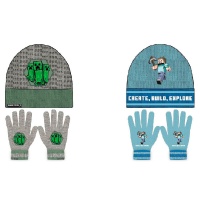 Pipo: Minecraft - Hat And Gloves Set, Satunnainen versio