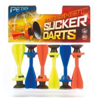 Petron: Sureshot - Spare Sucker Darts (6kpl)