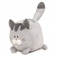 Pehmo: Huggy Kitty - Grey (16cm)