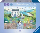 Palapeli: Ravensburger - Coastal Cottage (1000pc)