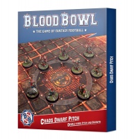 Blood Bowl: Chaos Dwarf - Double-sided Pitch And Dugouts